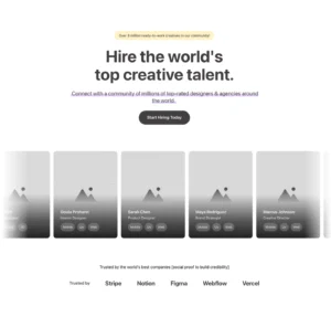 Hero Dribbble Configurable