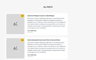 List Infatuation Posts